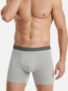 Men's Long-Leg Stretch Boxer Briefs Eleven Oasis