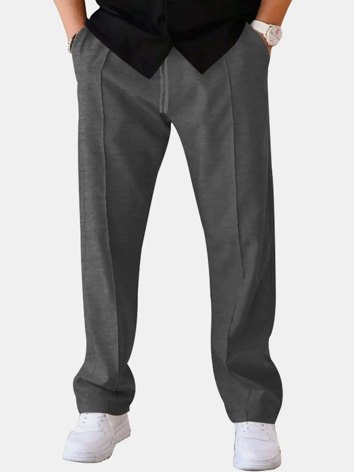 Men's Regular Fit Straight Leg Casual Pants ElevenOasis