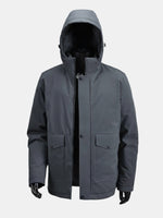 Men's Winter Hooded Insulated Jacket Eleven Oasis