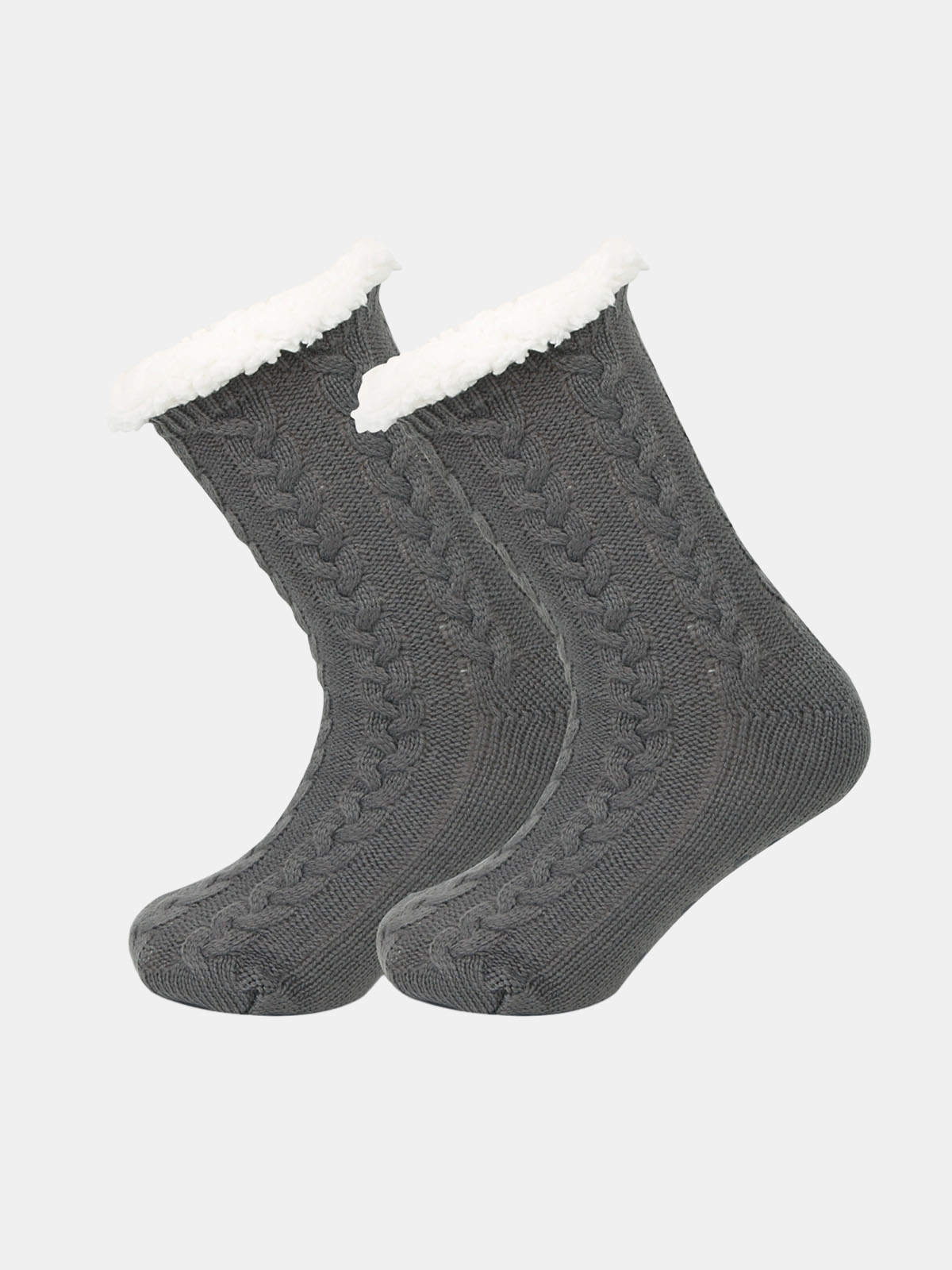 Thick Winter Plush-Lined Slipper Socks Eleven Oasis