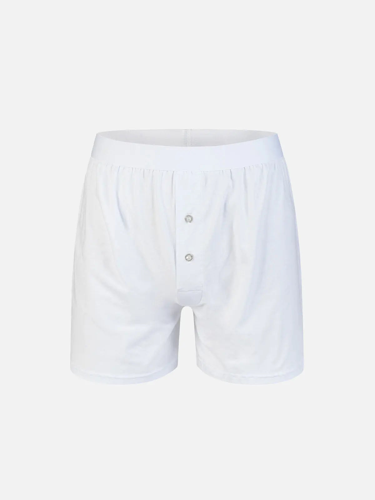 Men's Cotton Stretch Button Fly Boxer Eleven Oasis