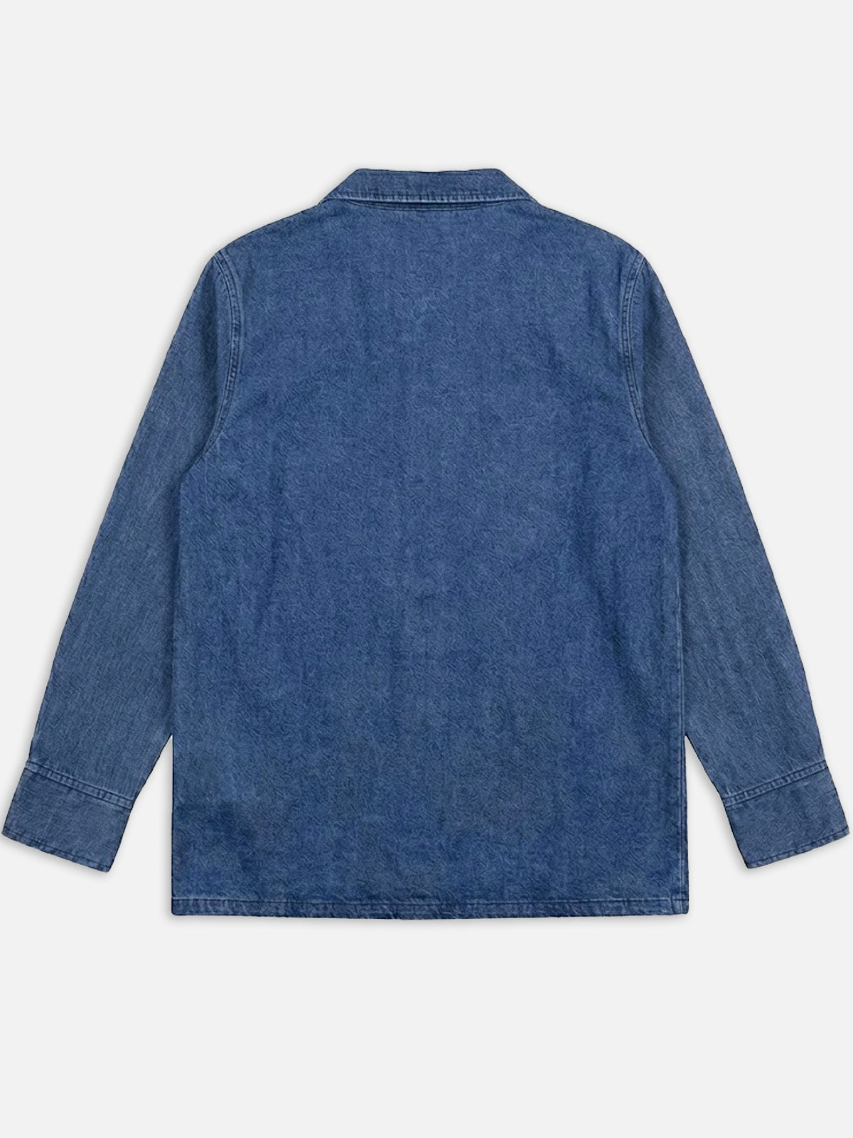 Men's Washed Long Sleeve Henley Shirt ElevenOasis