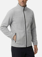 Men's Classic Fleece Zip-Up Jacket Eleven Oasis