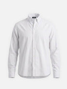 Men's Classic Cotton Button Down Long Sleeve Shirt ElevenOasis