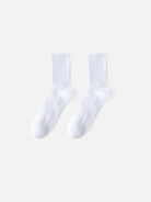 Men's Extended Size Athletic Crew Socks 4-Pack Eleven Oasis