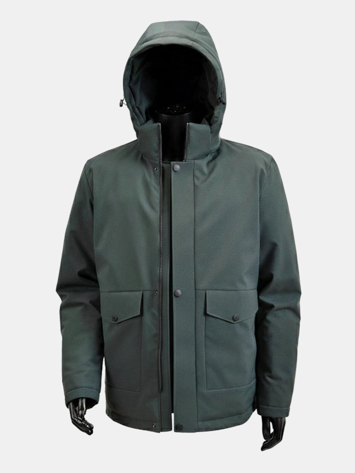 Men's Winter Hooded Insulated Jacket Eleven Oasis