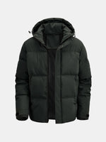 Men's Winter Insulated Hooded Puffer Jacket Eleven Oasis