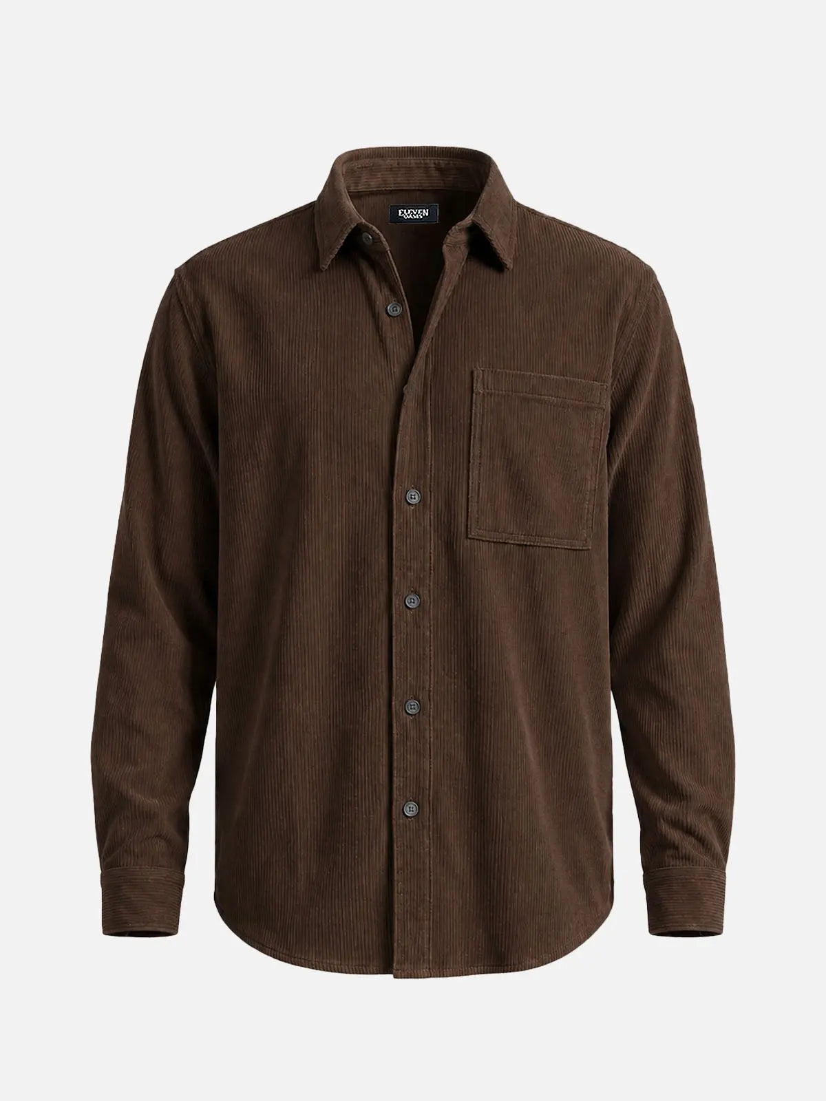 Men's Vintage Corduroy Regular Fit Overshirt Eleven Oasis