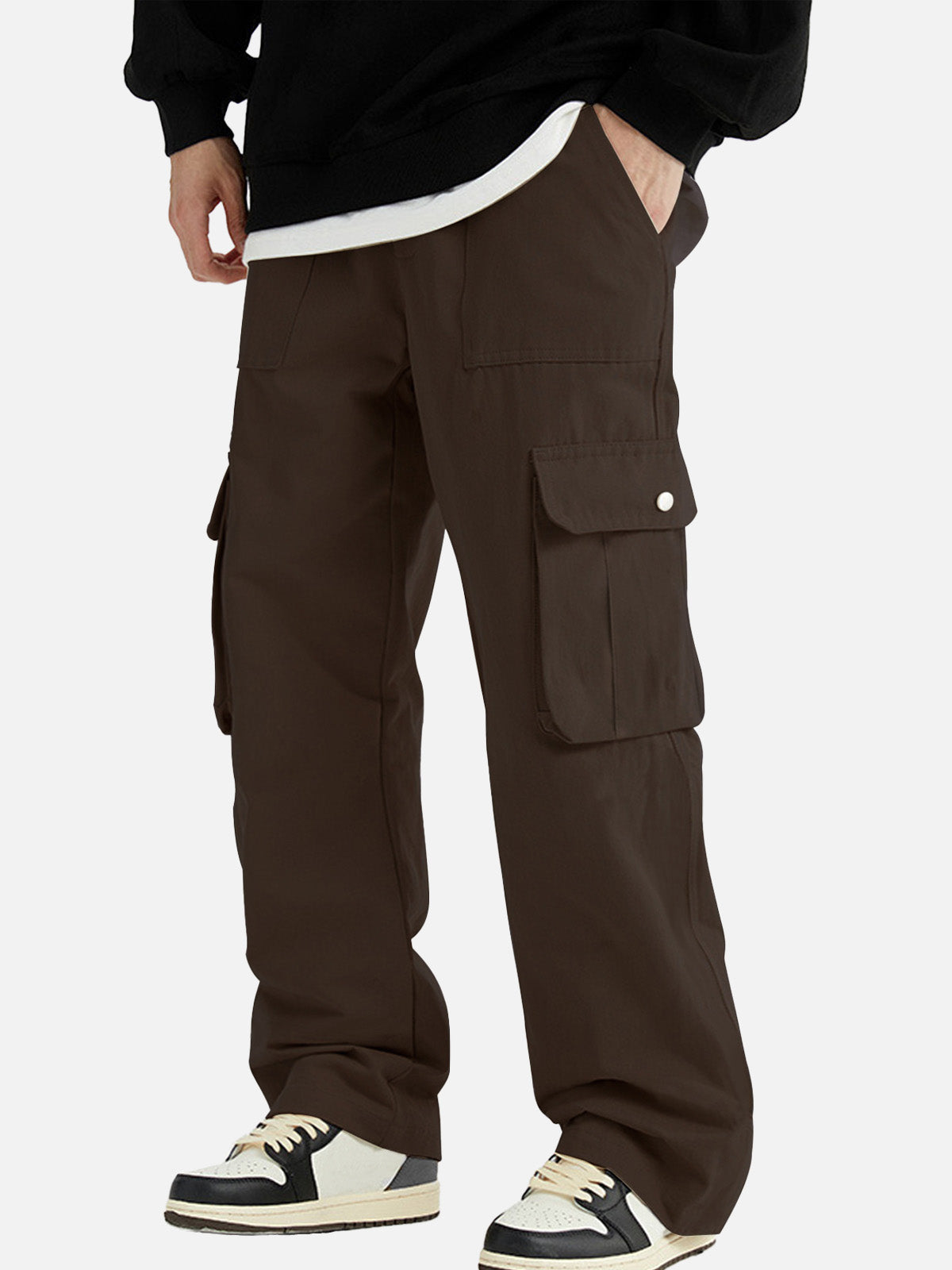 Men's Cargo Pants Straight Leg Casual Trousers ElevenOasis
