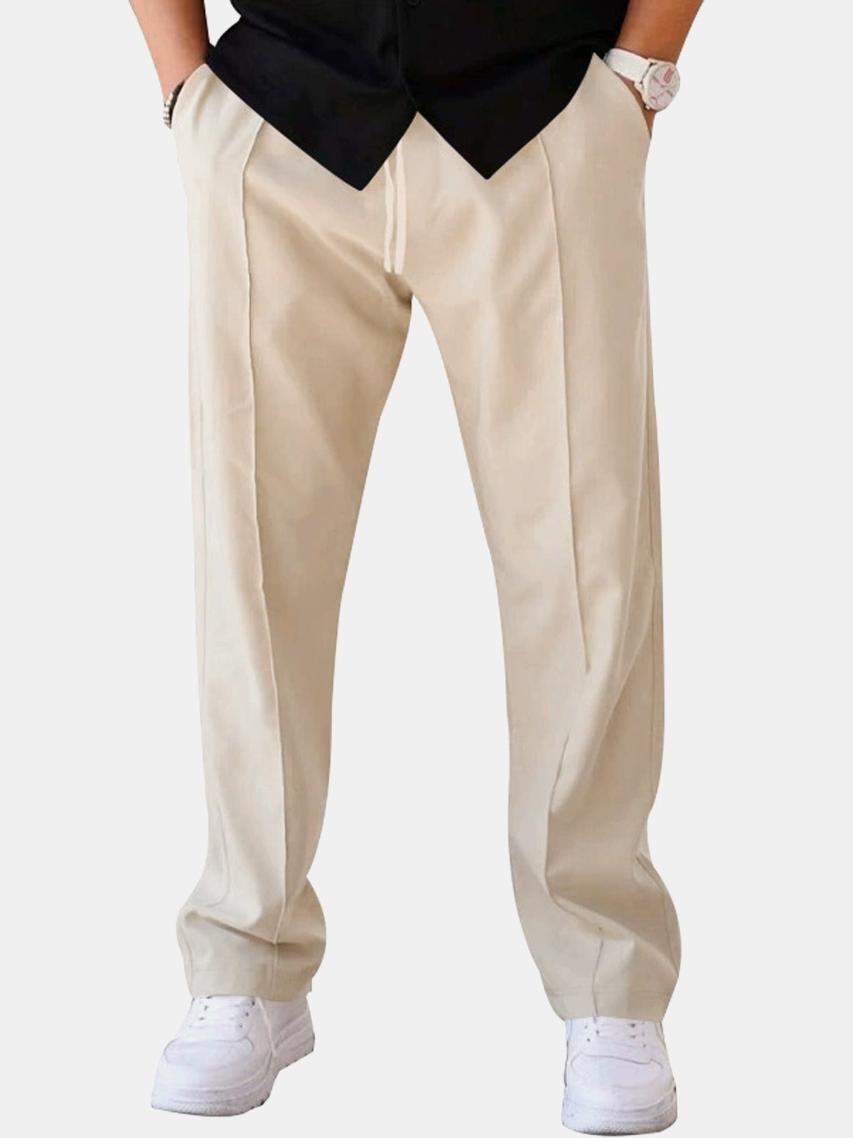 Men's Regular Fit Straight Leg Casual Pants Eleven Oasis