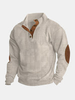 Men's Corduroy-Style Pullover Sweater Eleven Oasis