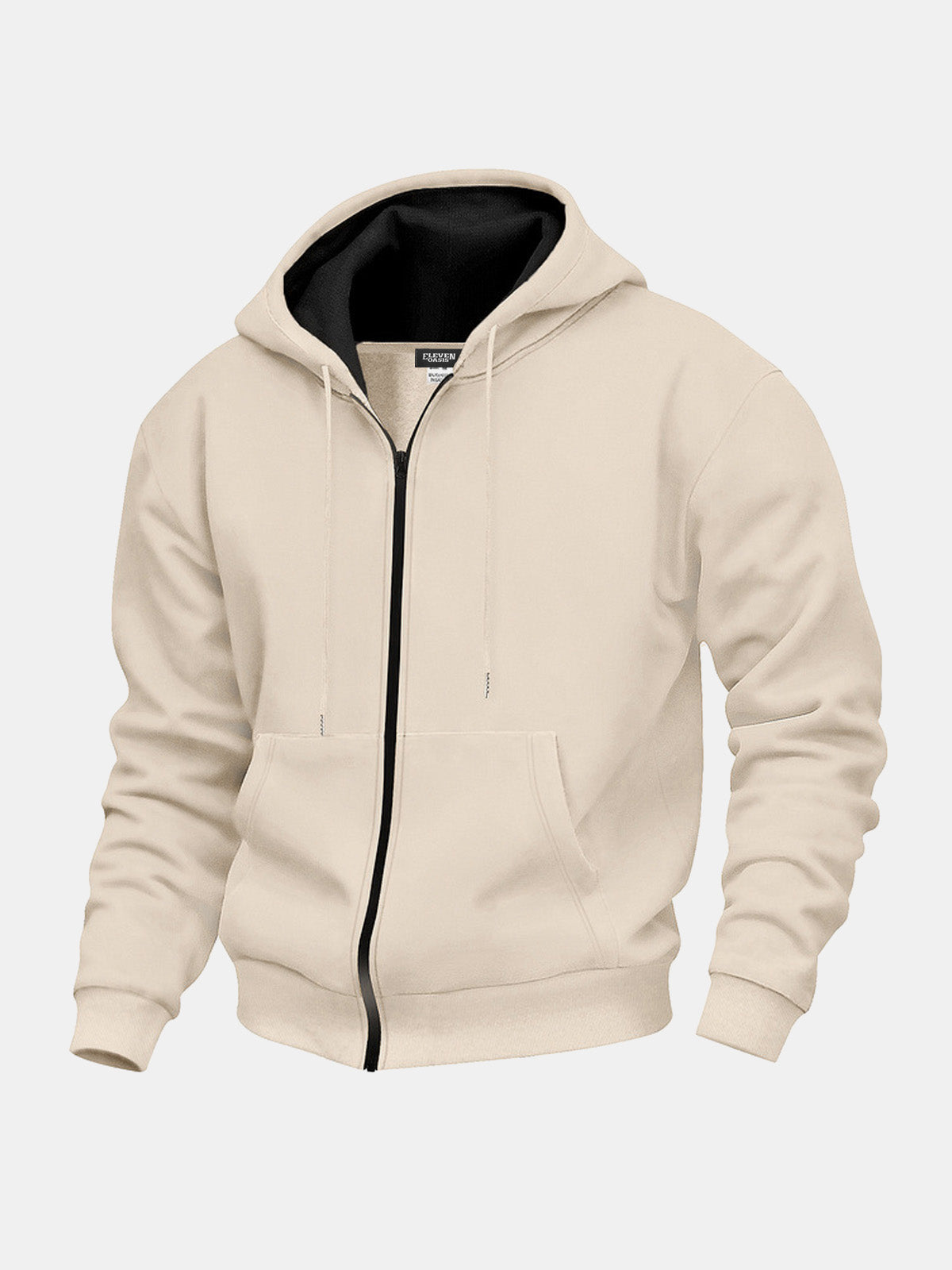 Men's Classic Everyday Zip-Up Hoodie Eleven Oasis
