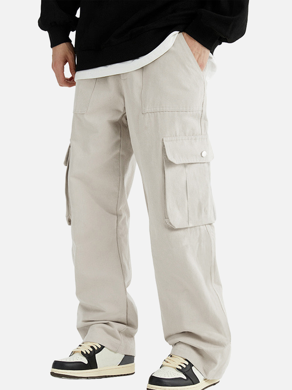 Men's Cargo Pants Straight Leg Casual Trousers ElevenOasis