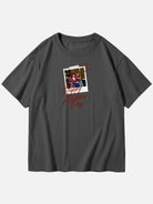 Custom Mother's Day Photo Cotton Short Sleeve T-Shirt Eleven Oasis