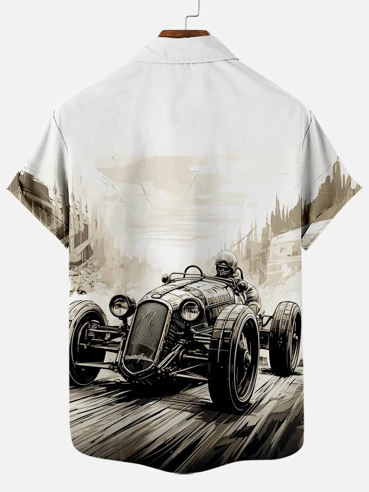 Black and white sketch hand-painted mechanical modified car printing men's short-sleeved shirtMens short sleeve shirts Big and tall Mens shirts Short sleeve shirts for men Mens 4xl shirts Casual short sleeve shirts