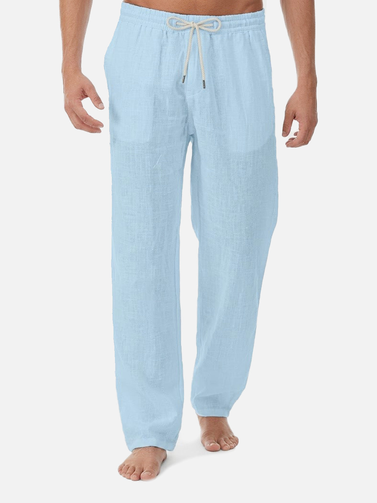 Men's Printed Solid Color Casual Long Pants ElevenOasis