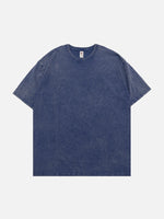 Acid Wash Cotton Basic T-Shirt - 6 Colors ElevenOasis