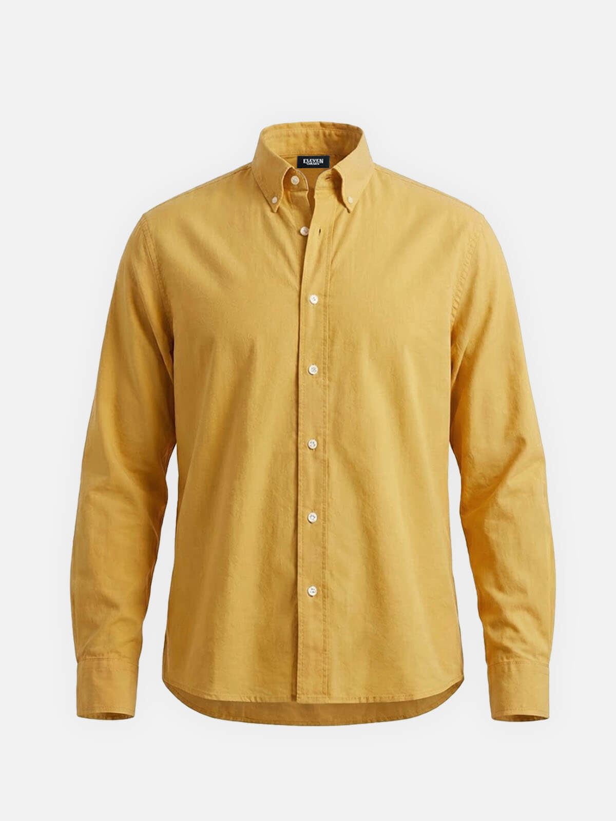 Men's Classic Cotton Button Down Long Sleeve Shirt ElevenOasis