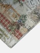 Men's Vintage Christmas Postcards Short Sleeve Shirt Eleven Oasis