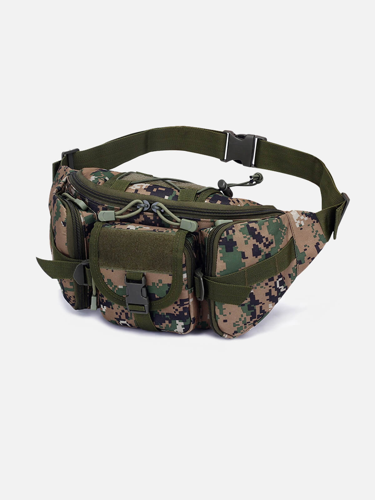 Multi-Pocket Tactical Waist Bag Eleven Oasis