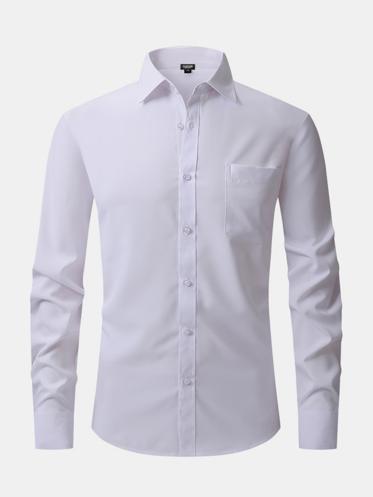 Men's Business Casual Long Sleeve Shirt Eleven Oasis