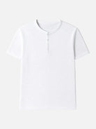 Men's Classic Cotton Henley T-Shirt ElevenOasis