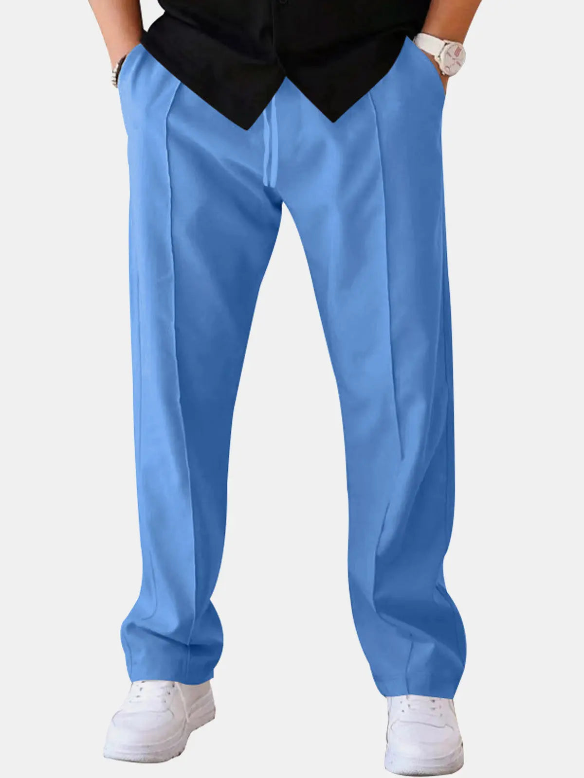 Men's Regular Fit Straight Leg Casual Pants ElevenOasis