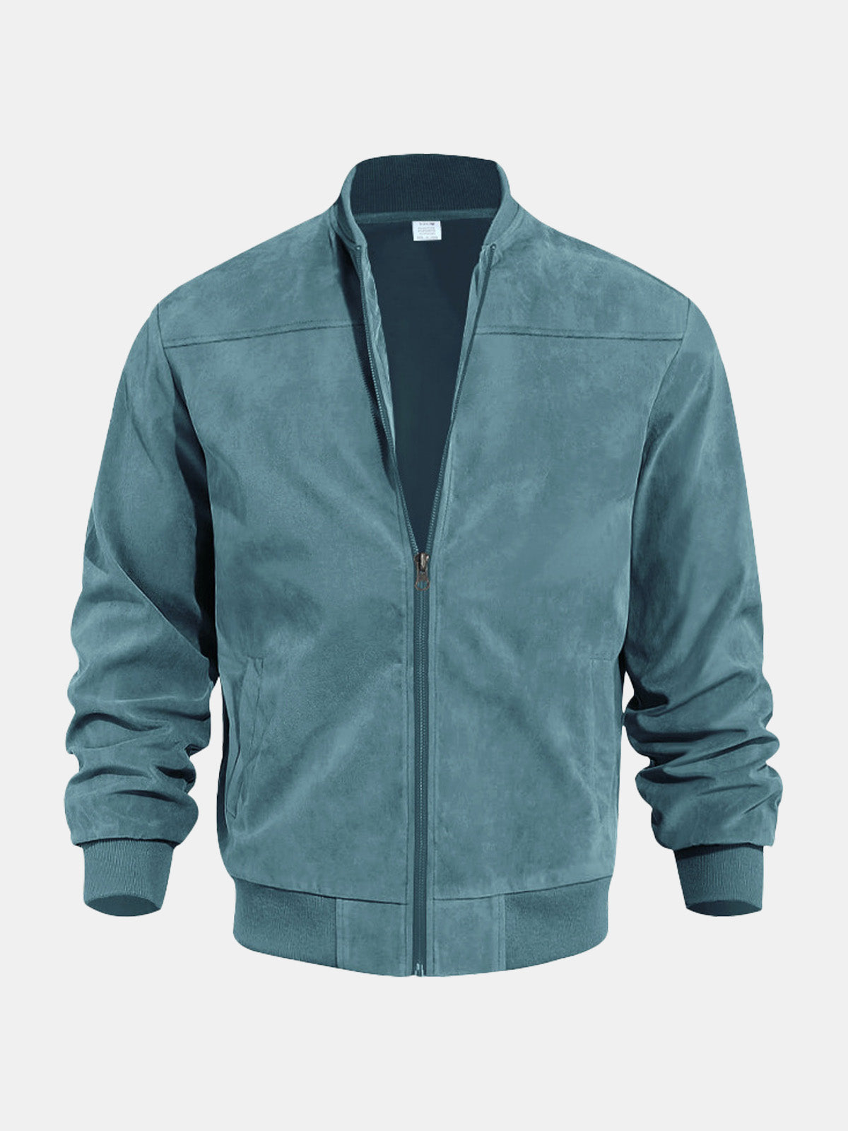 Men's Suede-Feel Bomber Jacket Eleven Oasis