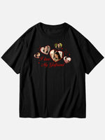 Custom Love Photo Cotton Short Sleeve T-Shirt Eleven Oasis