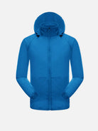 Men's Slim Fit Packable Hooded Outdoor Jacket Eleven Oasis