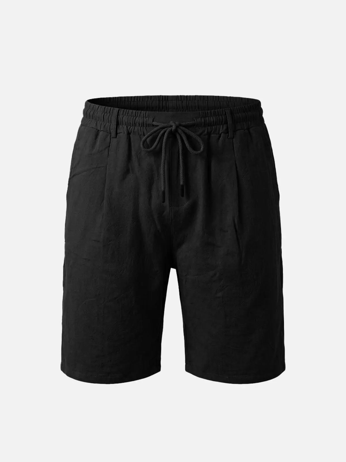 Men's Linen Cotton Blend Drawstring Shorts Eleven Oasis