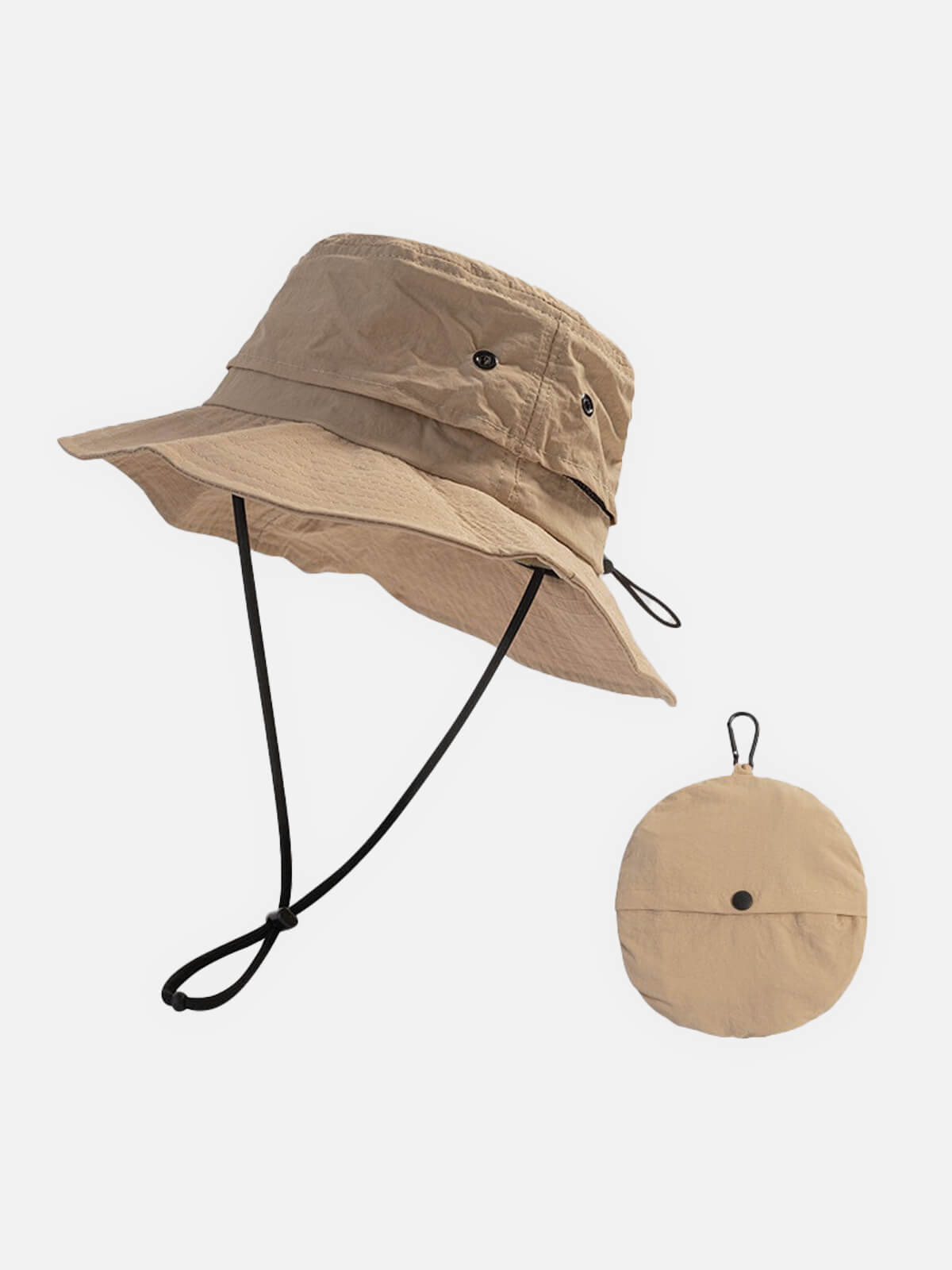 Men's Packable Outdoor Bucket Hat with Chin Strap Eleven Oasis