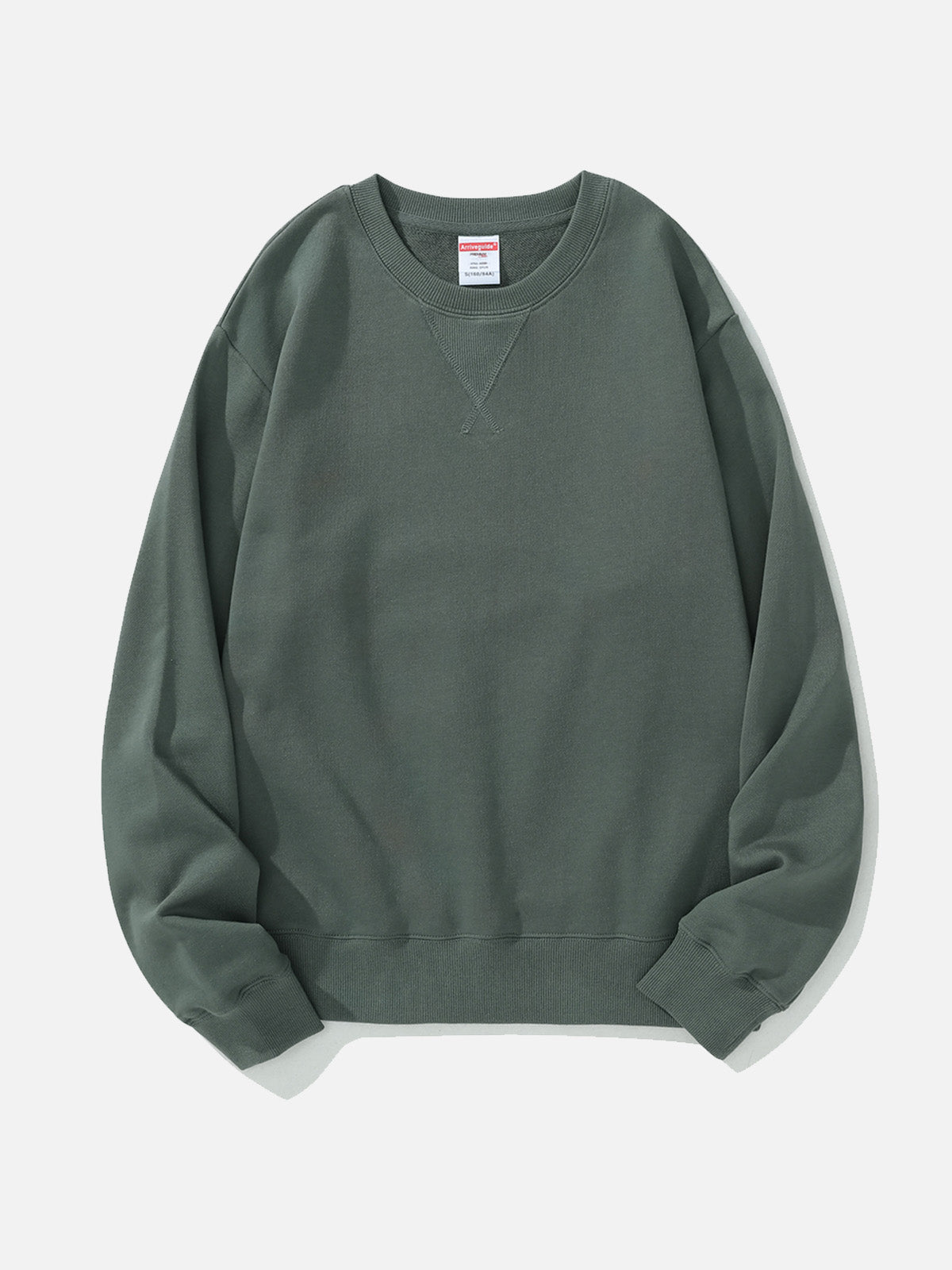Men's Classic Vintage Detail Crew Neck Sweatshirt Eleven Oasis