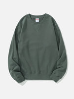 Men's Classic Vintage Detail Crew Neck Sweatshirt Eleven Oasis