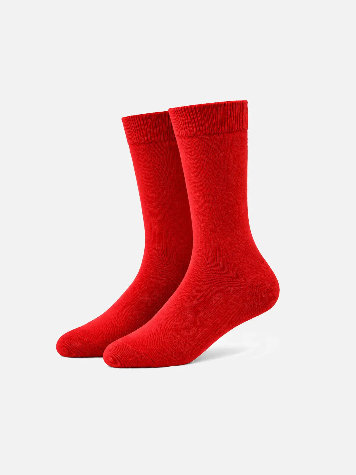Men's Cotton Extended Size Crew Socks