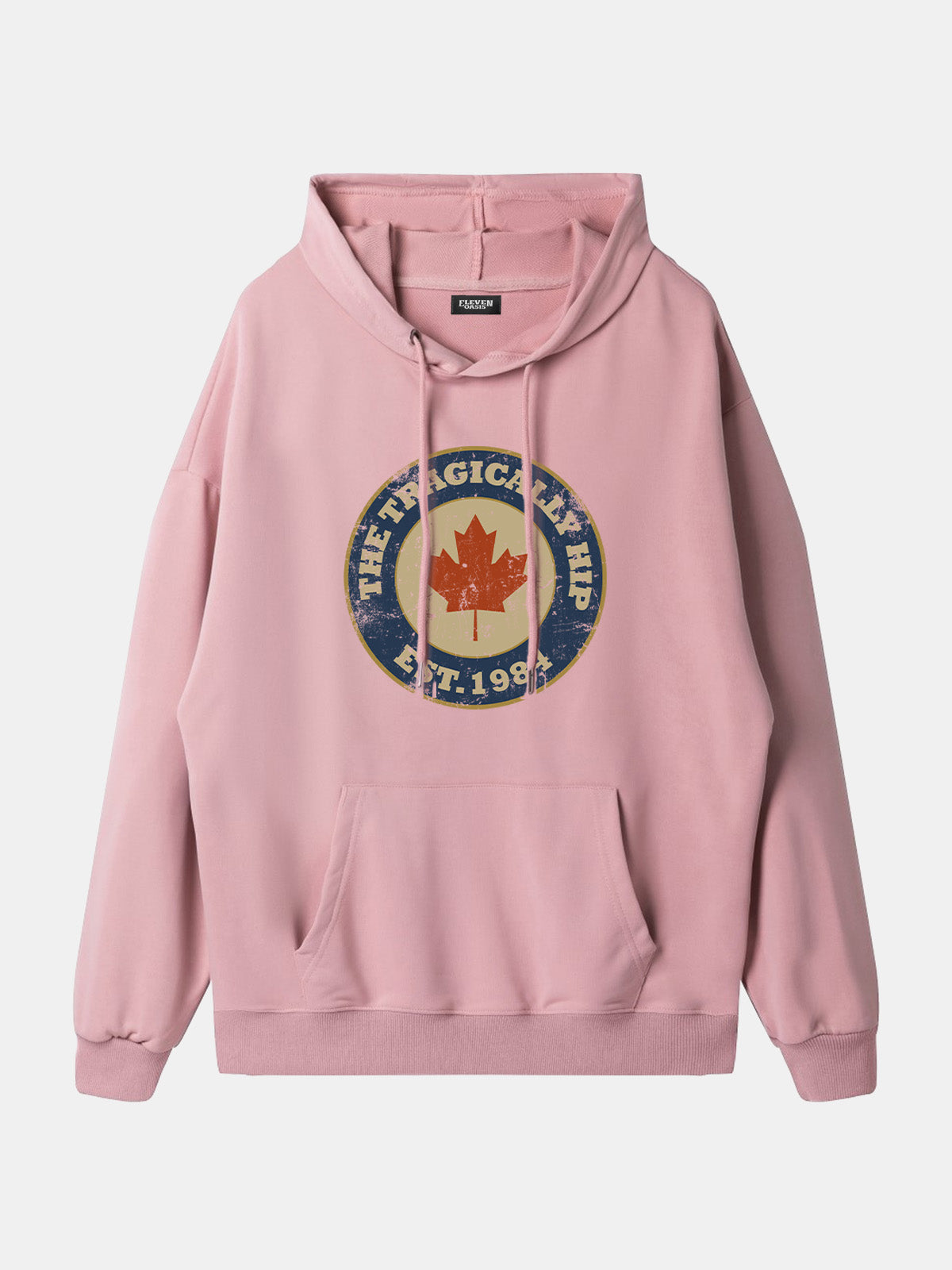 Tragically Hip Vintage Logo Hoodie Eleven Oasis