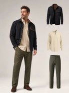 Men's Easygoing 100% Cotton Button Down Shirt 