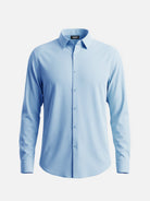 Men's Classic Solid Slim Fit Long Sleeve Shirt Eleven Oasis