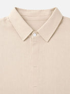 Men's Linen-Like Regular Fit Long Sleeve Shirt Eleven Oasis