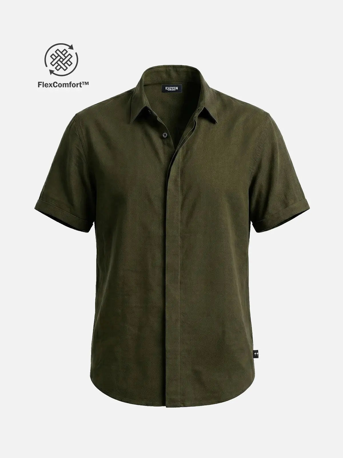Men's FlexComfort™ Classic Short Sleeve Shirt ElevenOasis