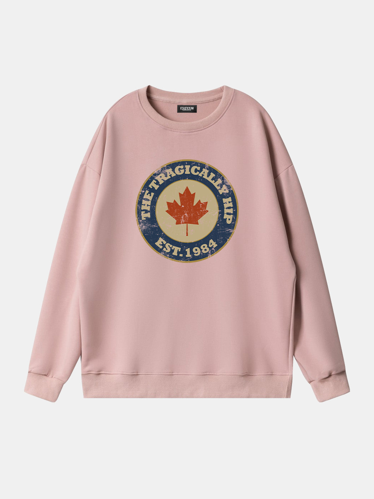 Tragically Hip Vintage Logo Sweatshirt Eleven Oasis