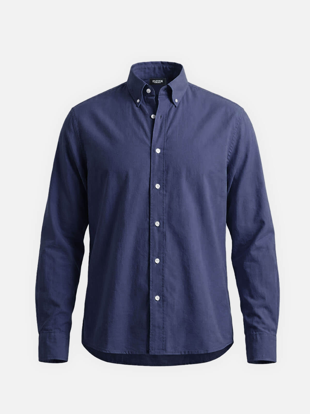 Men's Classic Cotton Button Down Long Sleeve Shirt ElevenOasis
