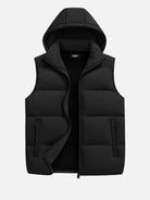Men's Hooded Puffer Slim Fit Vest Eleven Oasis