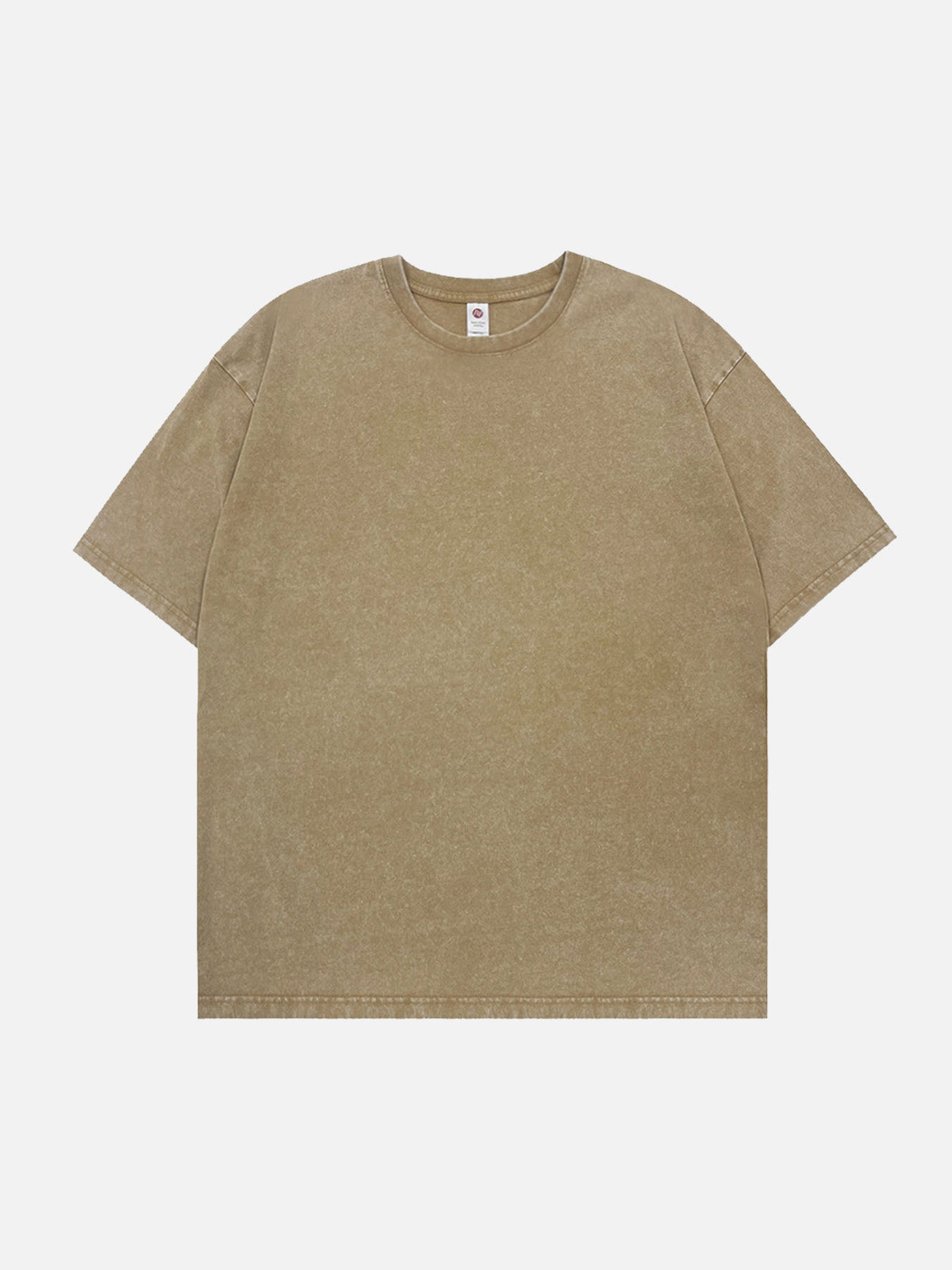 Acid Wash Cotton Basic T-Shirt - 6 Colors ElevenOasis