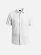 Men's Faux Chest Pocket Classic Short Sleeve Shirt Eleven Oasis