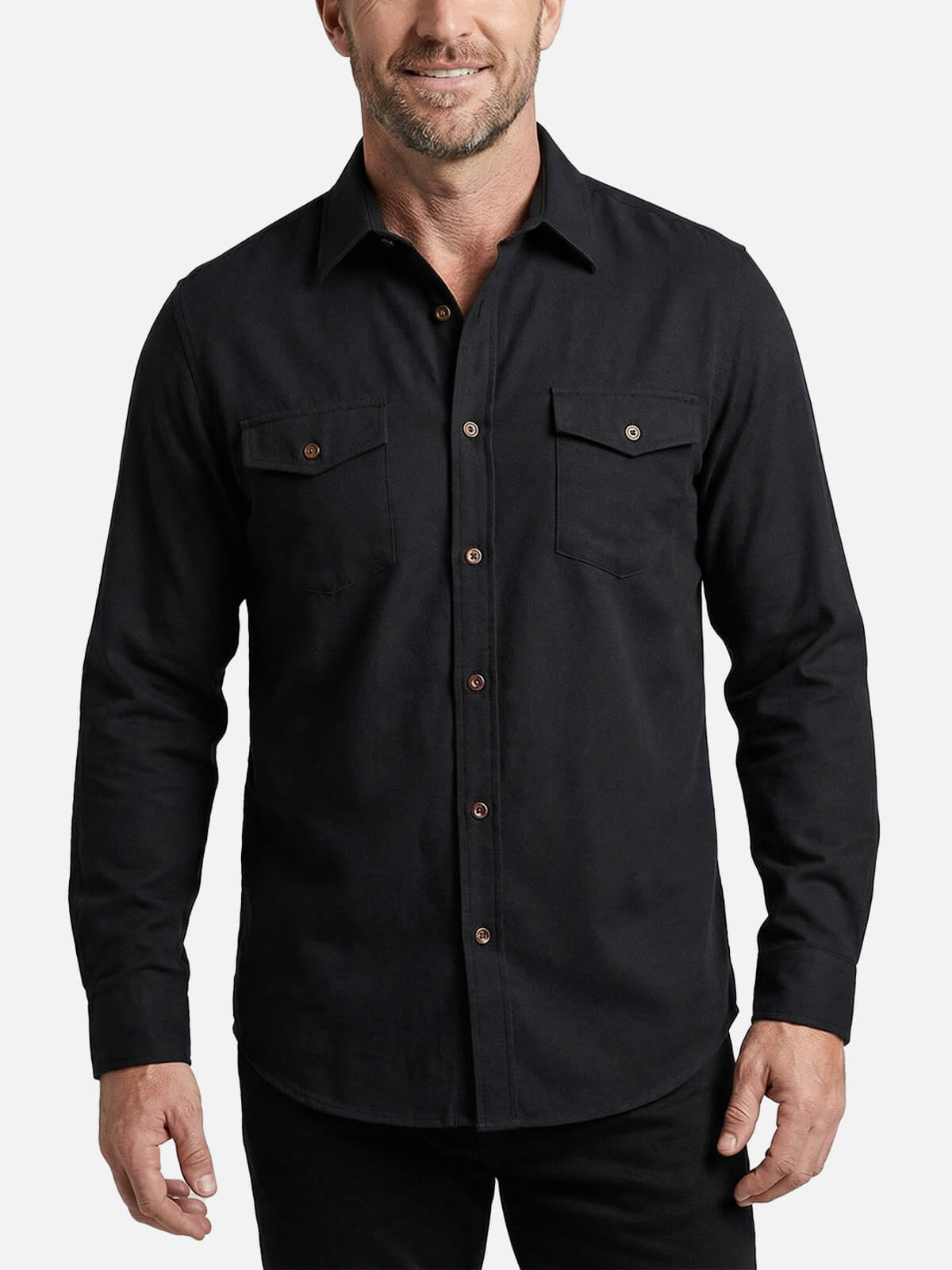 Men's Classic Utility Long Sleeve Shirt Eleven Oasis