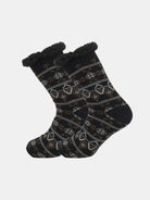 Patterned Wool-Style Slipper Socks ElevenOasis