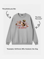 Custom Love Photo Sweatshirt Eleven Oasis