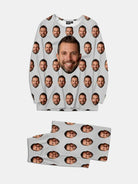 Custom Face Print Pajama Set Eleven Oasis