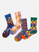 Men's Patterned Crew Socks Eleven Oasis